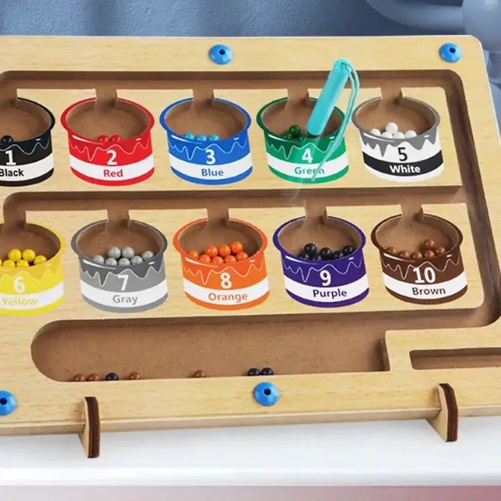 Mágneses Számláló és Színlabirintus – ColorMaze