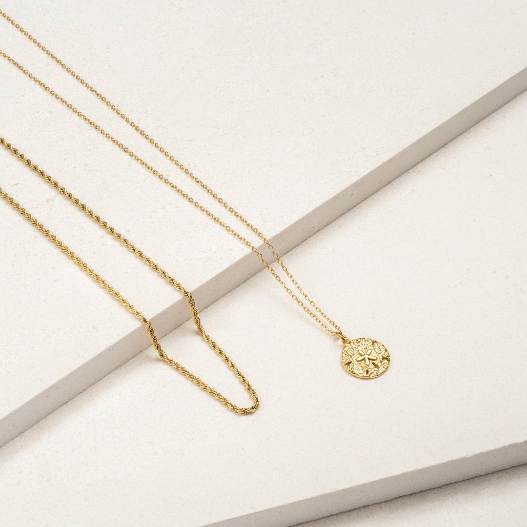 Nyaklánc homokdollár medállal - Marisol