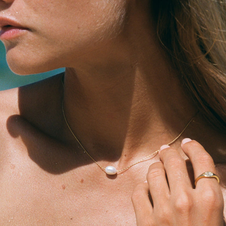 Barokk gyöngy choker - Alina