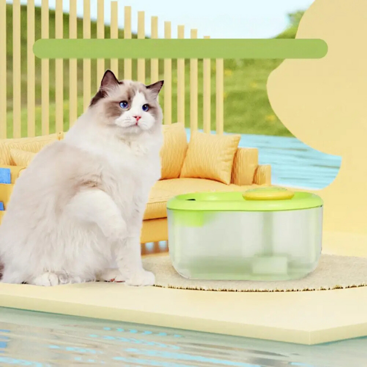 Háziállat Vízivó Tál Pumpával - FunFlow