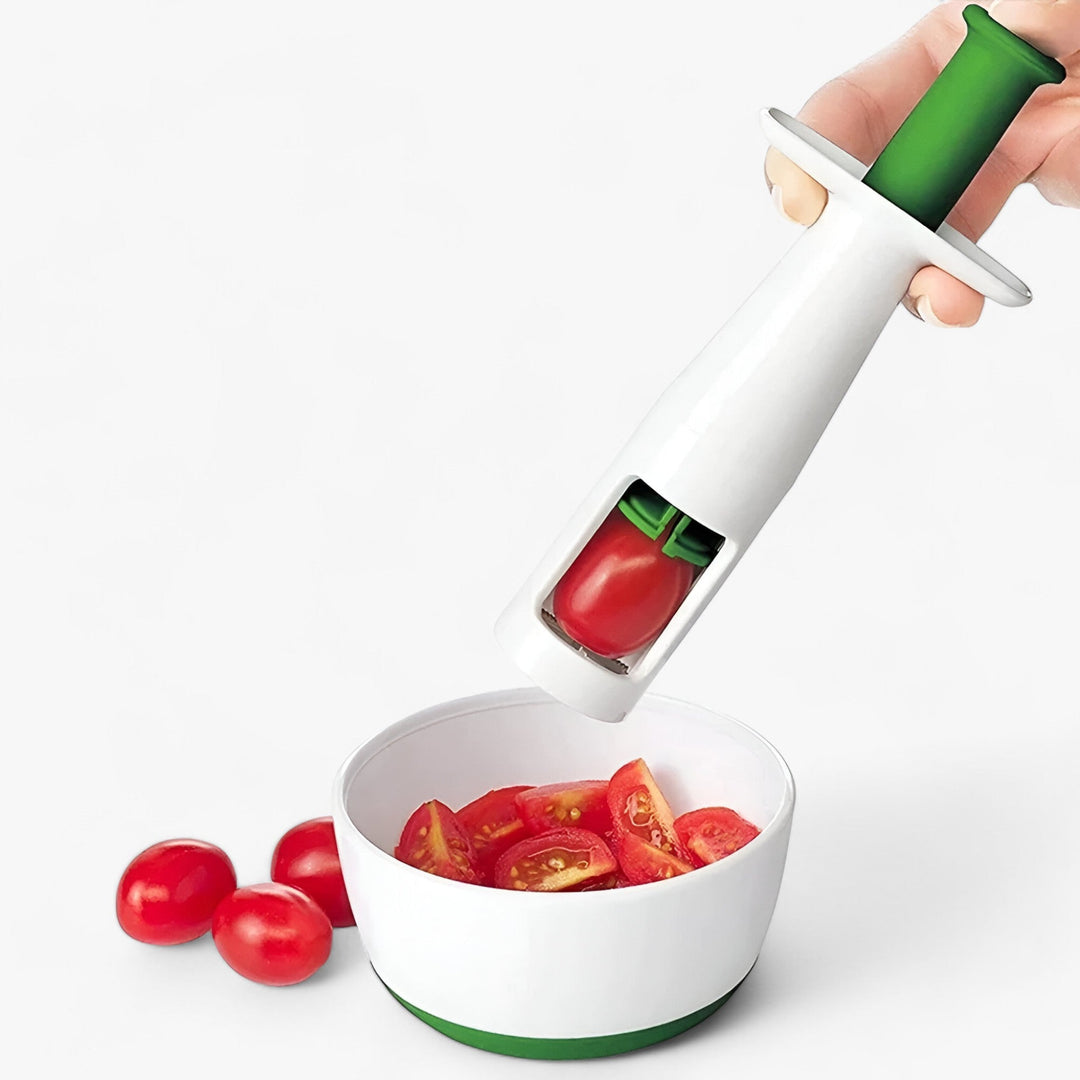 Paradicsomszeletelő a Fáradságmentes Gyümölcselőkészítéshez - CherryMate