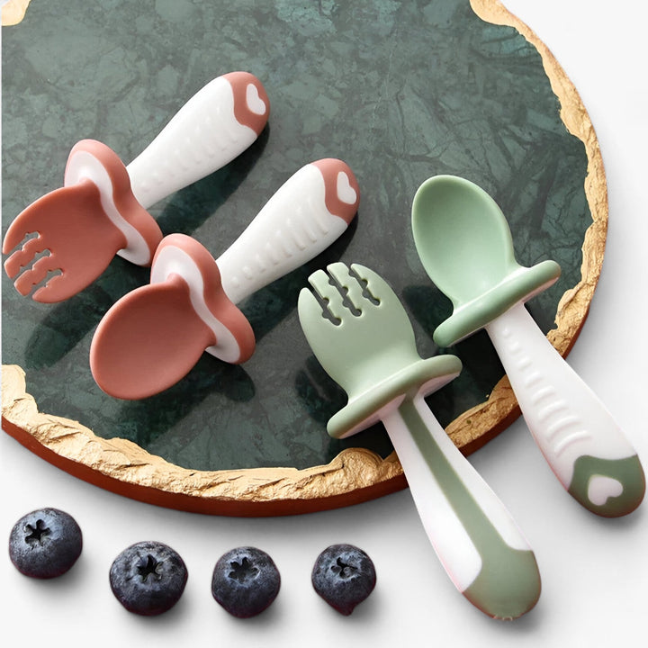 Szilikon Evőeszközkészlet Kicsiknek - MiniMeal