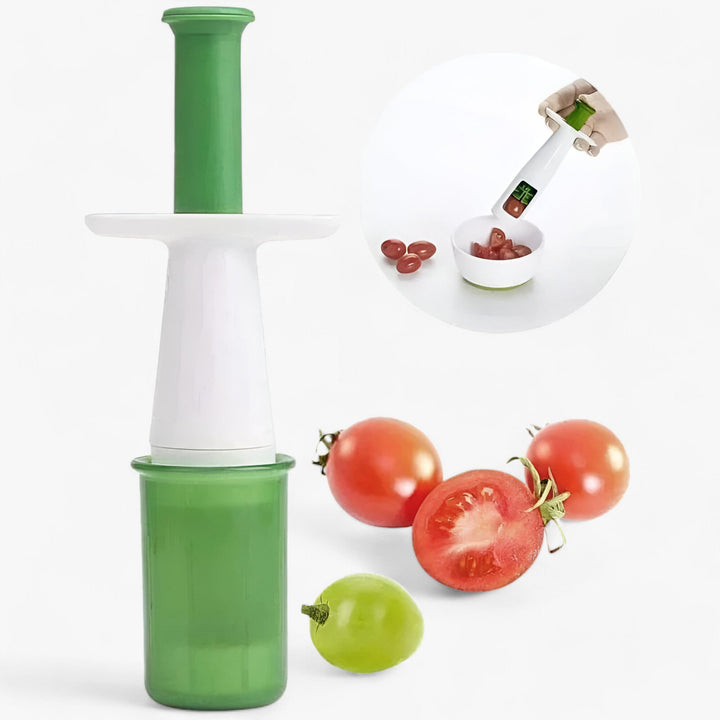 Paradicsomszeletelő a Fáradságmentes Gyümölcselőkészítéshez - CherryMate