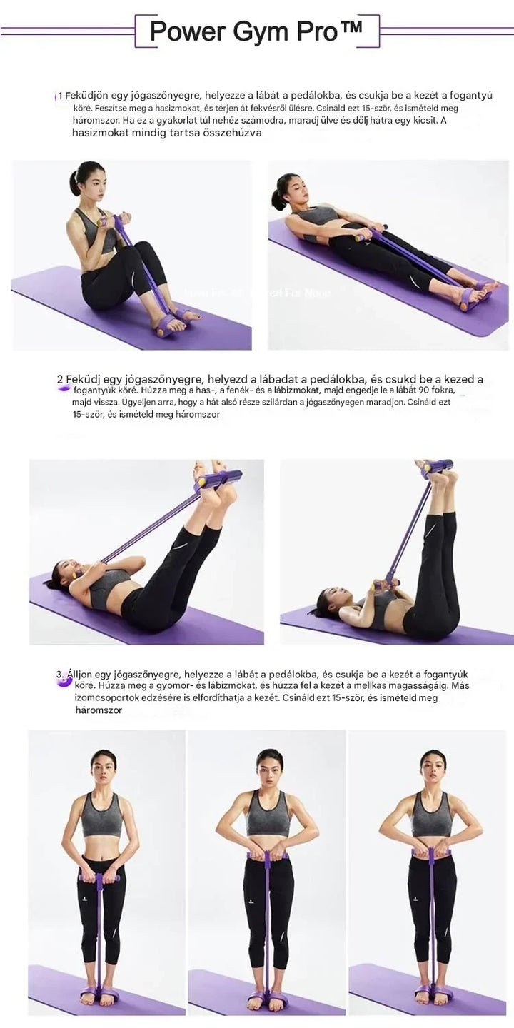 Fitness ellenállás szalag - FlexoTrainer