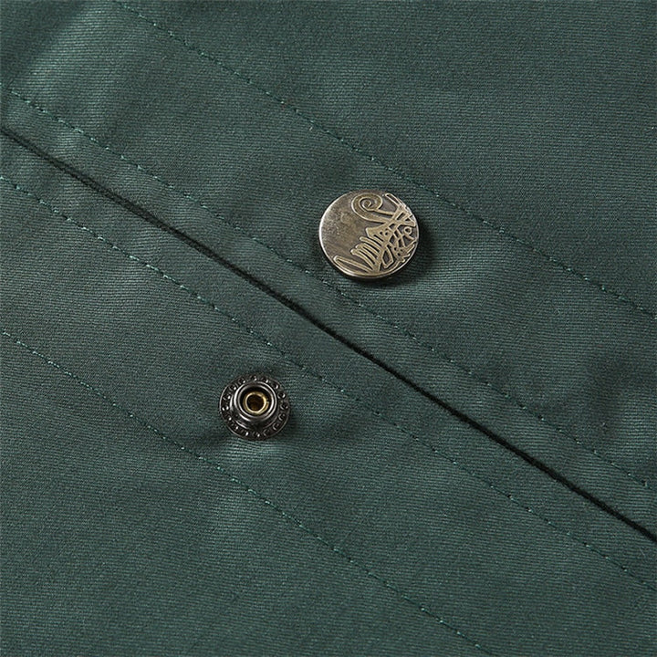 Könnyű férfi bomber átmeneti kabát vintage stílusban – Adrian