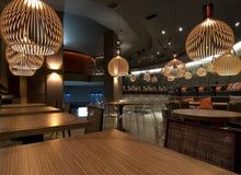 Kézzel készített fa függőlámpa - RustikAura