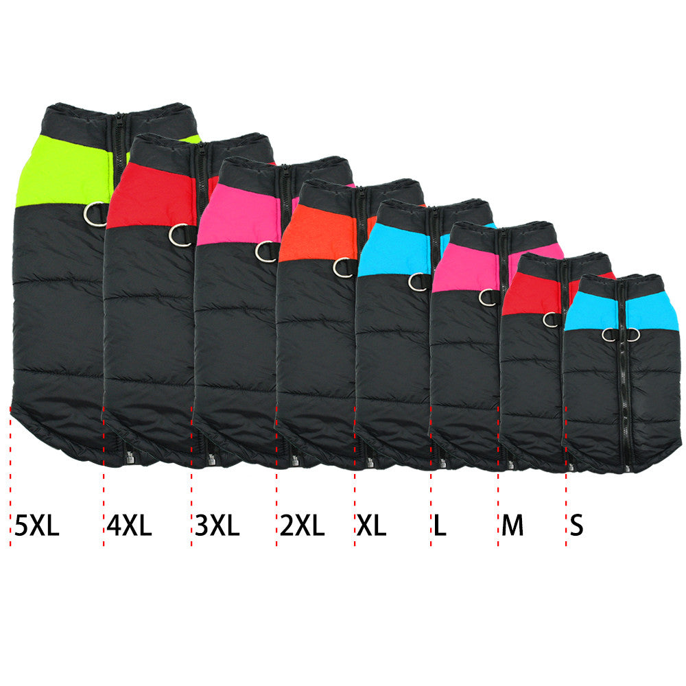 Meleg és Vízlepergető Kutyakabát - WarmPaws