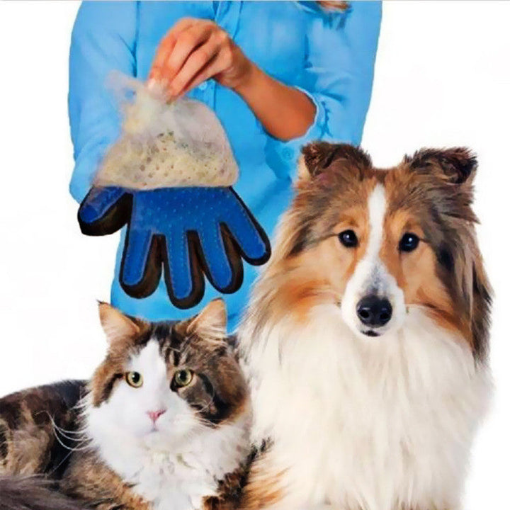 Kutyák és Macskák Szőrápoló Kesztyű - GroomGlove