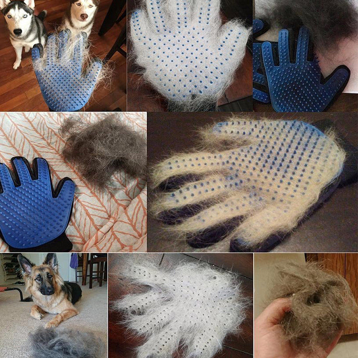 Kutyák és Macskák Szőrápoló Kesztyű - GroomGlove