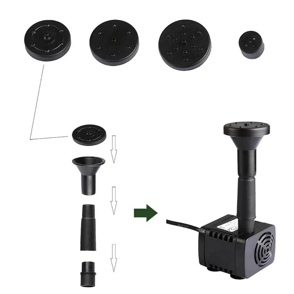 Napenergia-forrás a tóhoz és a madárfürdőhöz – Solaflow