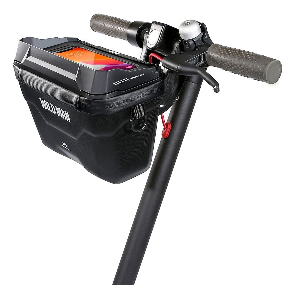 Kerékpár kormánytáska okostelefon és alapvető dolgok számára - RideEase