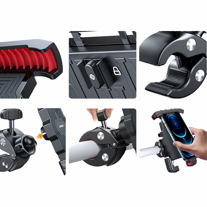 Robusztus Bicikli Okostelefon Tartó - SecureGrip