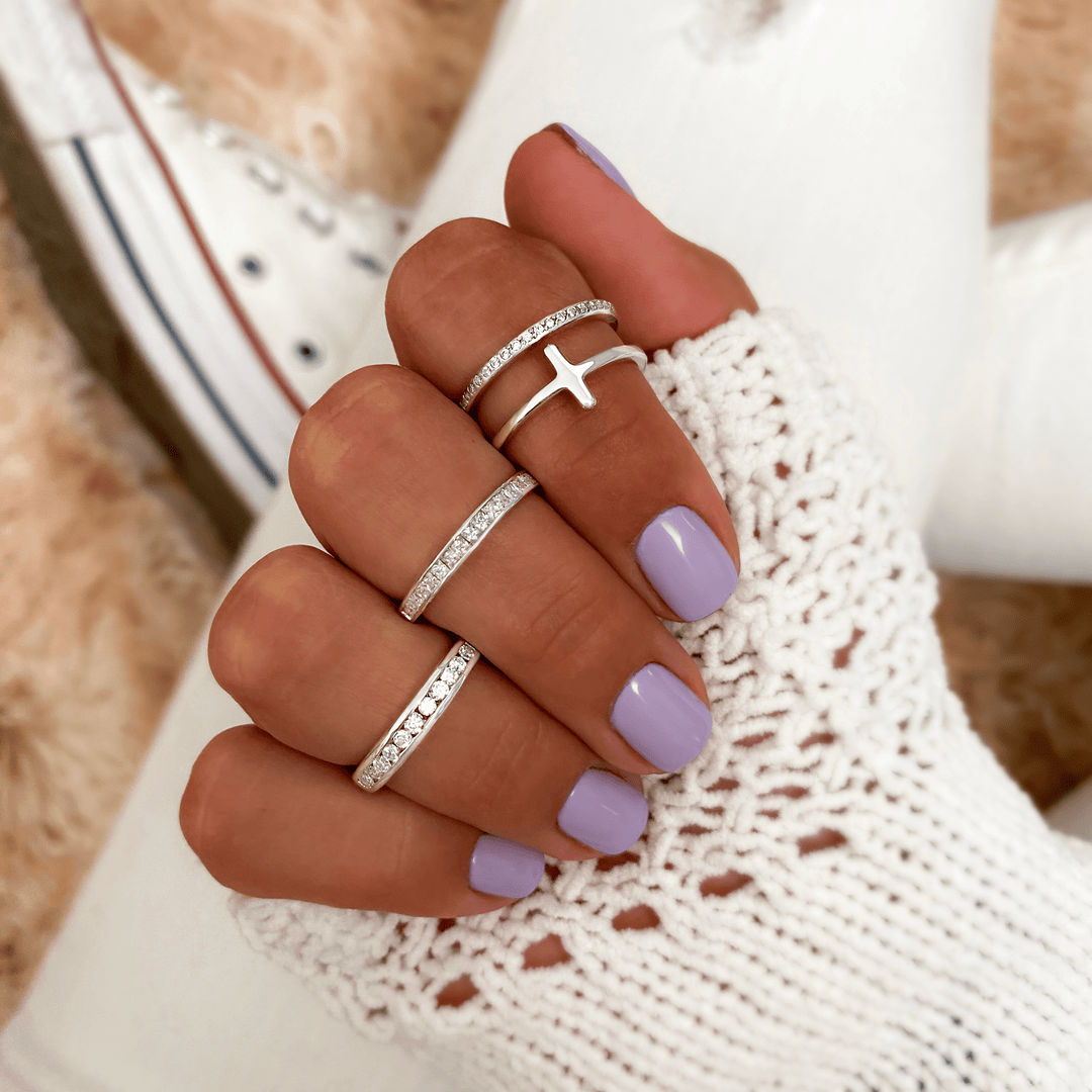 Stílusos Zirkonia Gyűrű - Amelia