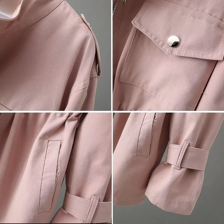 Rövid Női Trenchcoat – Clarisse
