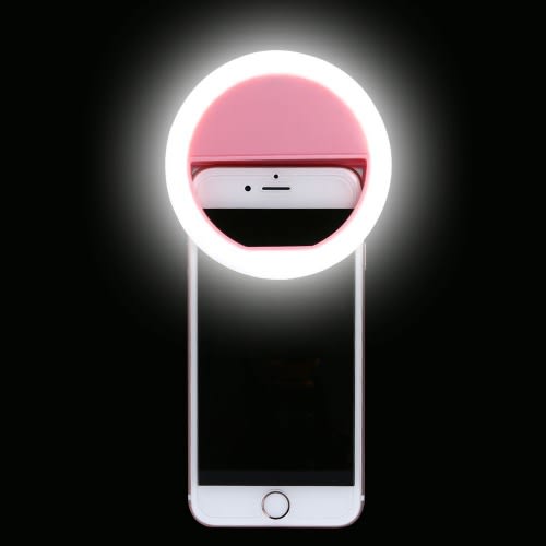 Hordozható Selfie Gyűrűlámpa - GlowSnap