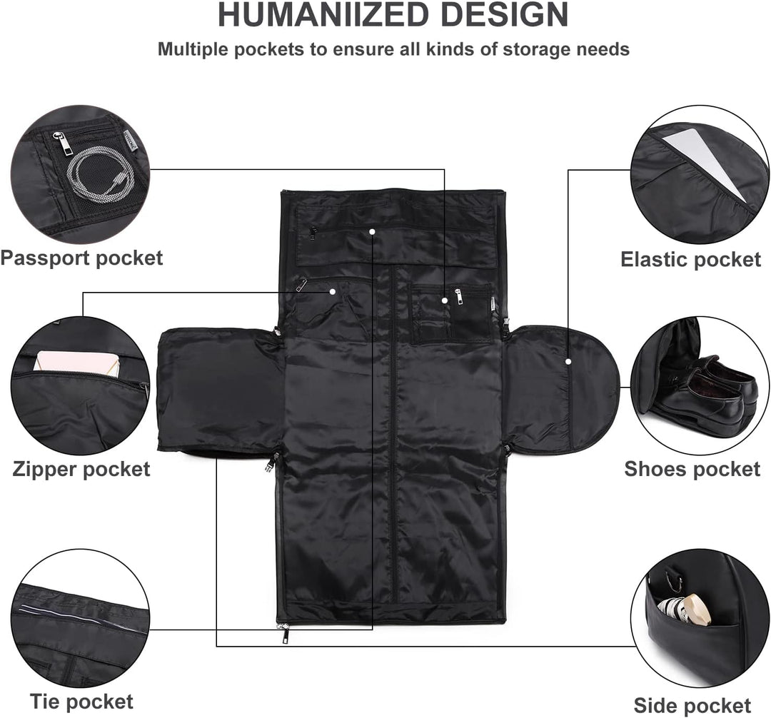 Átalakítható PU bőrből készült ruházati duffel – Kézipoggyász hétvégi edzőtáska