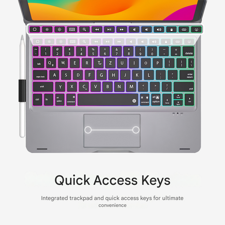 Vezeték nélküli 360°-ban forgatható billentyűzet - KeySpin borító