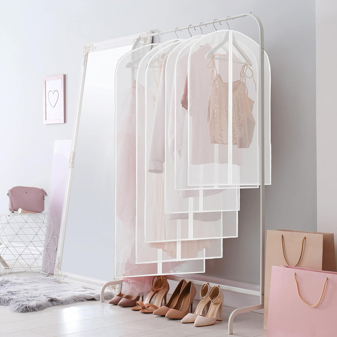 Átlátszó, teljes hosszúságú ruhazsákok - 10 db-os öltöny- és ruha tároló zsák (Vásárolj 1-et, és kapj 1-et INGYEN)