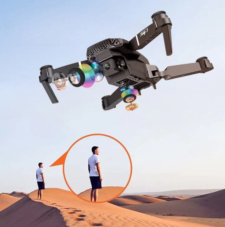 Dual 4K Kamera Dron - SkyVista