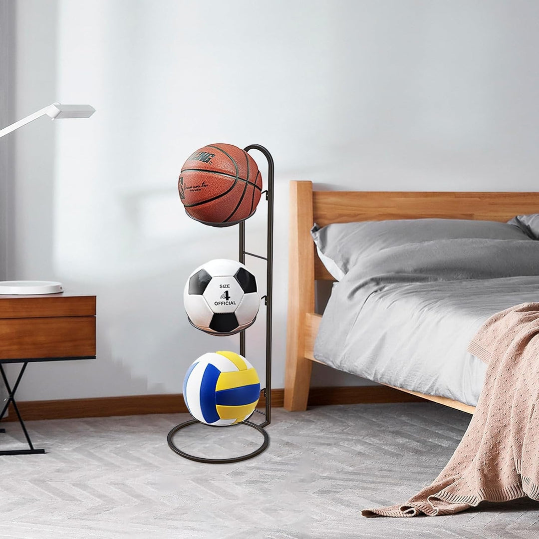 Kompakt tárolóállvány sportlabdákhoz és kiegészítőkhöz - BallRack Pro