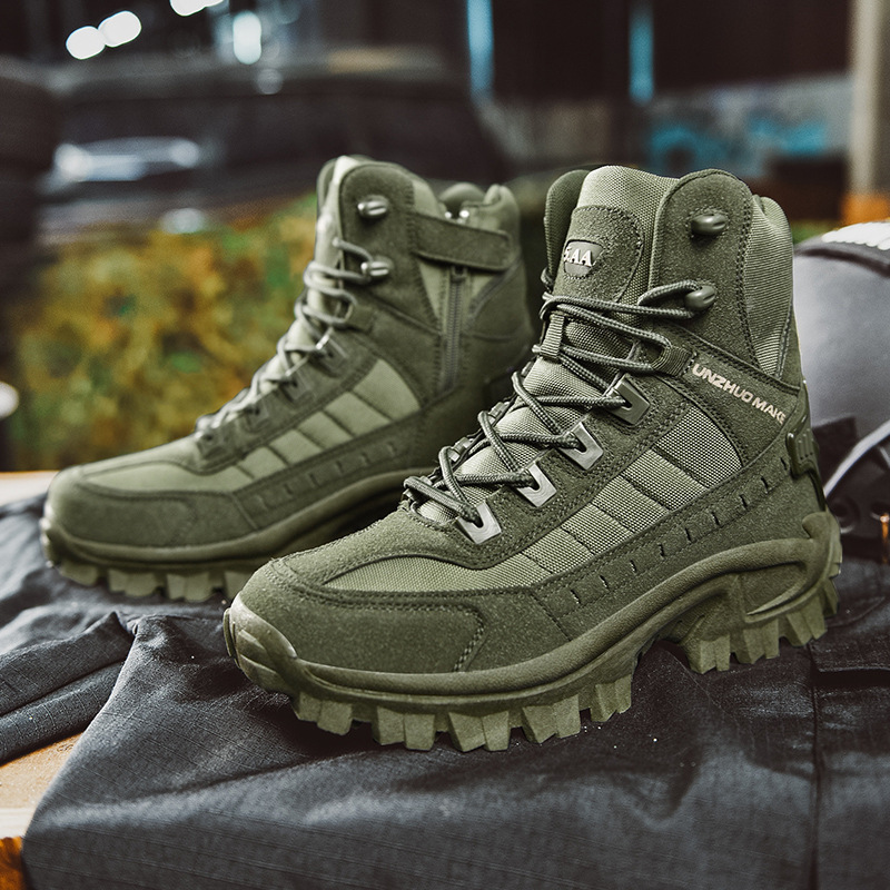 Vízálló Taktikai Munkacsizmák Porvédővel – TrailForce Tactical