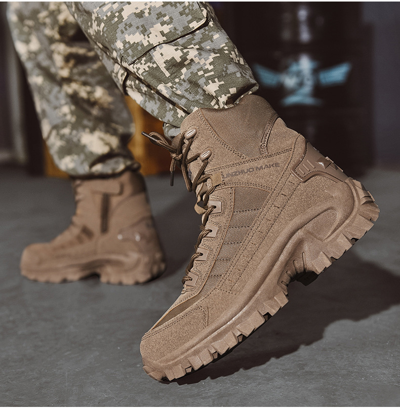 Vízálló Taktikai Munkacsizmák Porvédővel – TrailForce Tactical