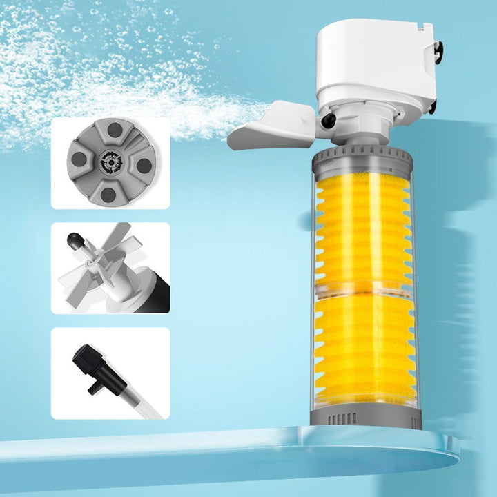 Csendes Elektromos Akváriumszűrő – AquaSilence