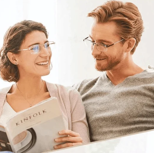 Multifokális kékfény elleni olvasószemüveg - VisionPlus