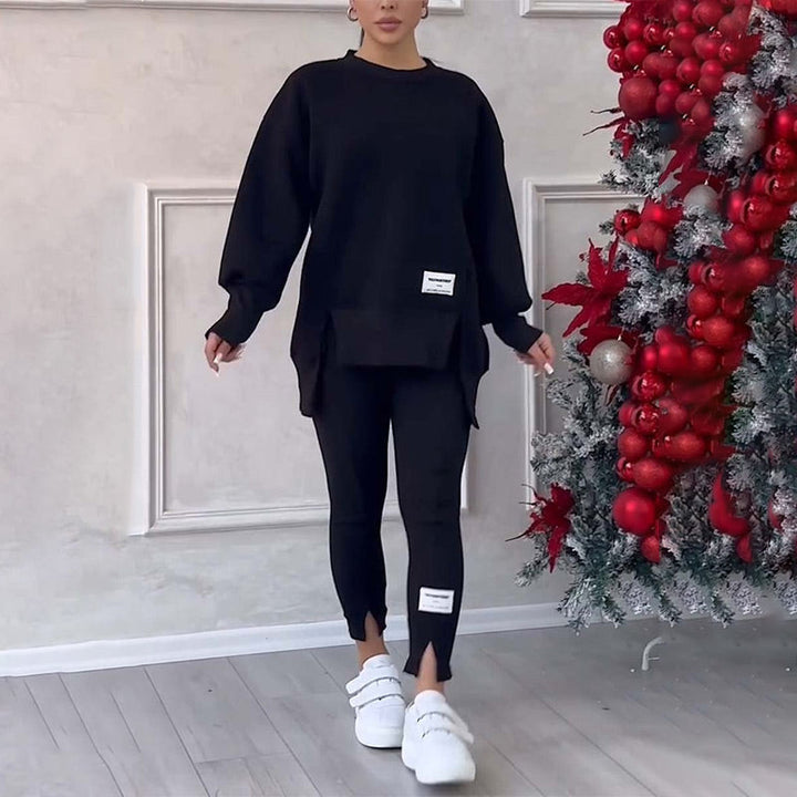 Casual Női Sweatshirt és Legging Szett - Elena