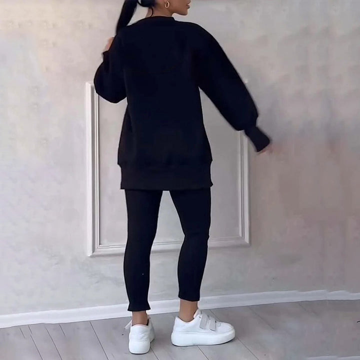 Casual Női Sweatshirt és Legging Szett - Elena