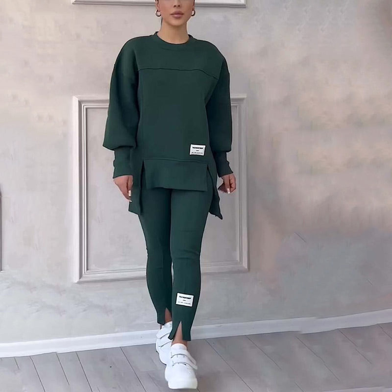 Casual Női Sweatshirt és Legging Szett - Elena