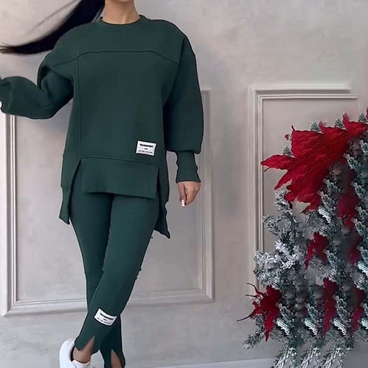 Casual Női Sweatshirt és Legging Szett - Elena
