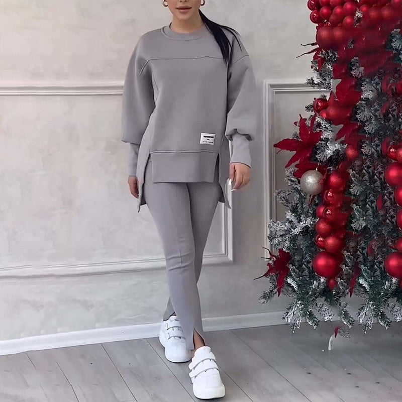 Casual Női Sweatshirt és Legging Szett - Elena