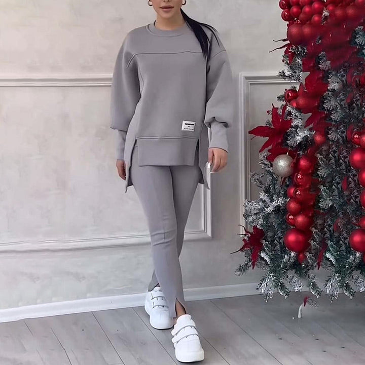 Casual Női Sweatshirt és Legging Szett - Elena