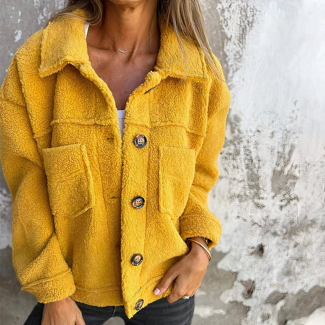 Hölgydzseki Puha Teddy anyagból – Marisol