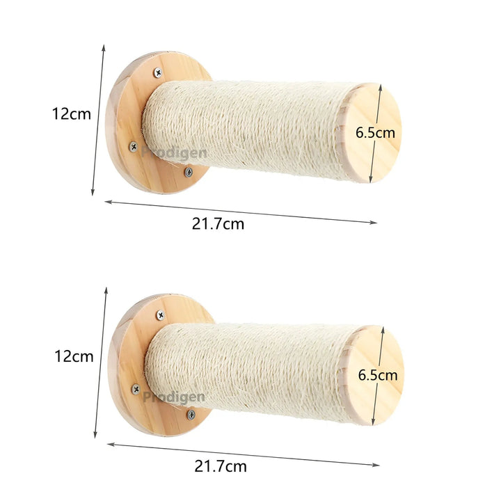 Falankmászó fal macskáknak kaparófával - ClimbPaws