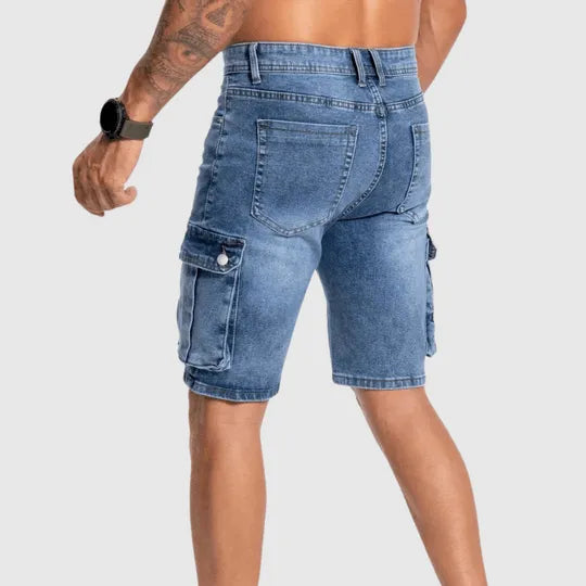 Férfi Denim Cargo Sort nyárra – Jonas