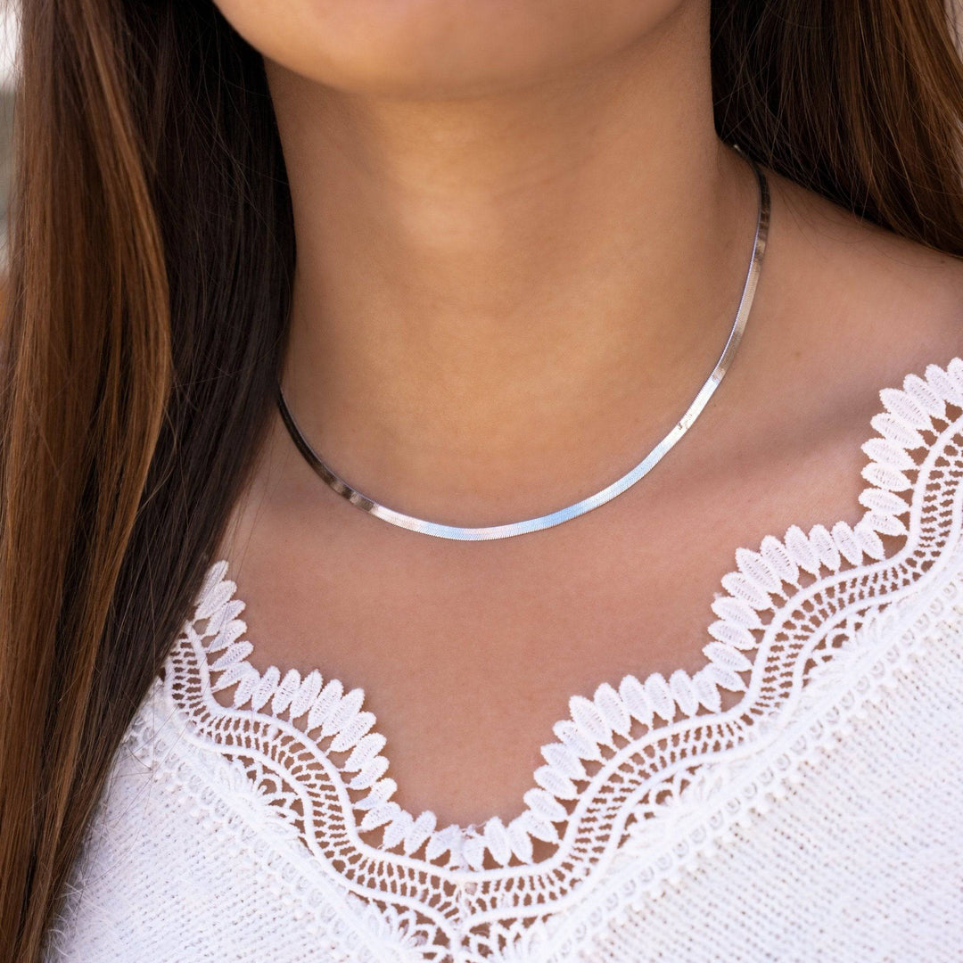 Luxus Lapos Nyaklánc - Elvira