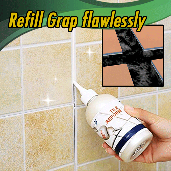 Vízálló Csempefuga Javító Gél - TileFix