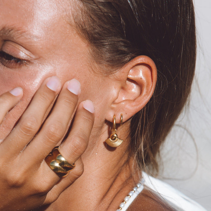 Diszkrét Mini Karika Fülbevalók - Lumi