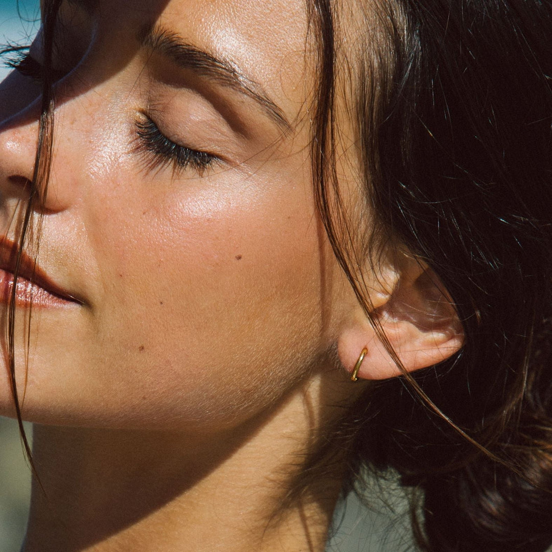 Diszkrét Mini Karika Fülbevalók - Lumi