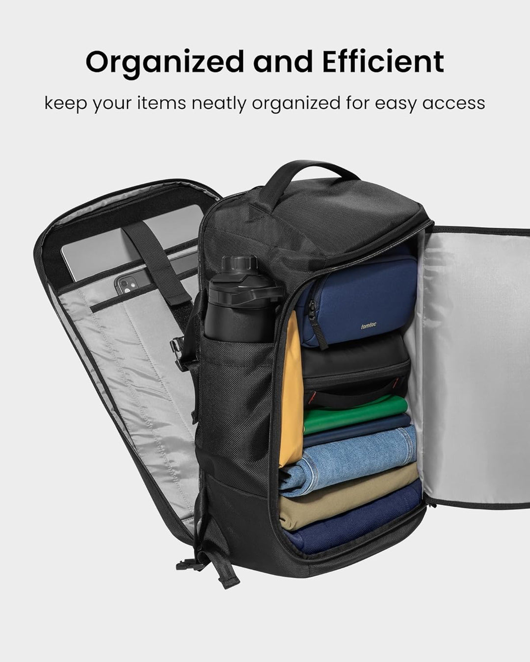 38L TSA-barát kézi poggyász utazótáska laptop rekeszel