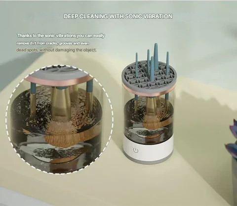 Automatikus sminkecsettisztító – Brusha