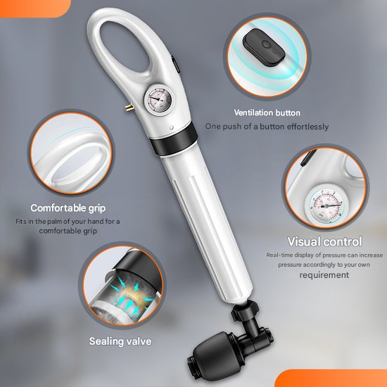 Légnyomás-kioldó (Állítható 1–8 bar) - BlastAir