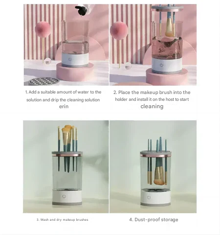 Automatikus sminkecsettisztító – Brusha