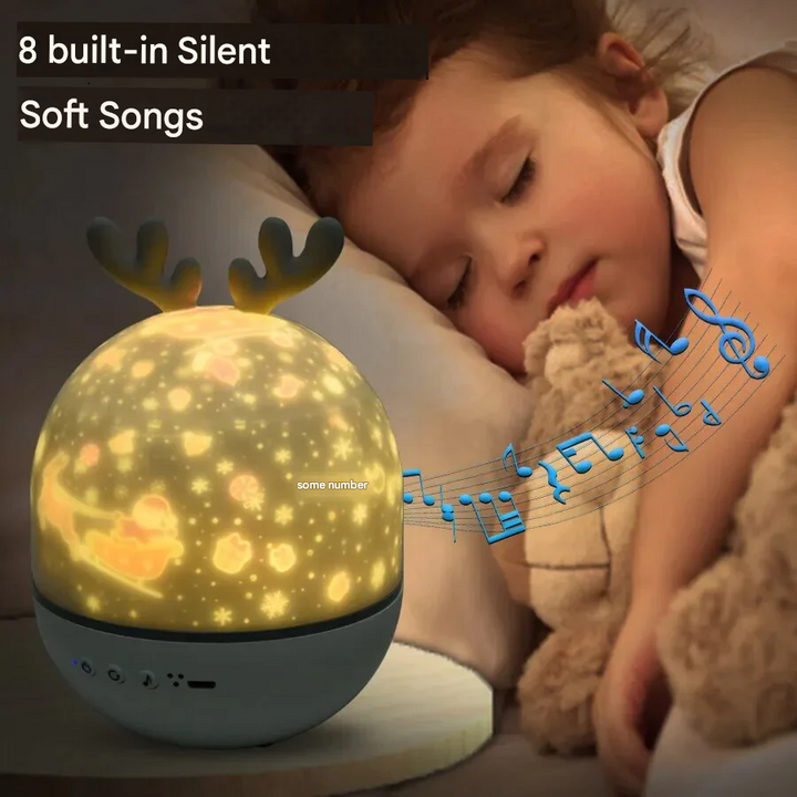 Egyedi Mintás Éjjeli Lámpa Gyermekeknek - StarryDream