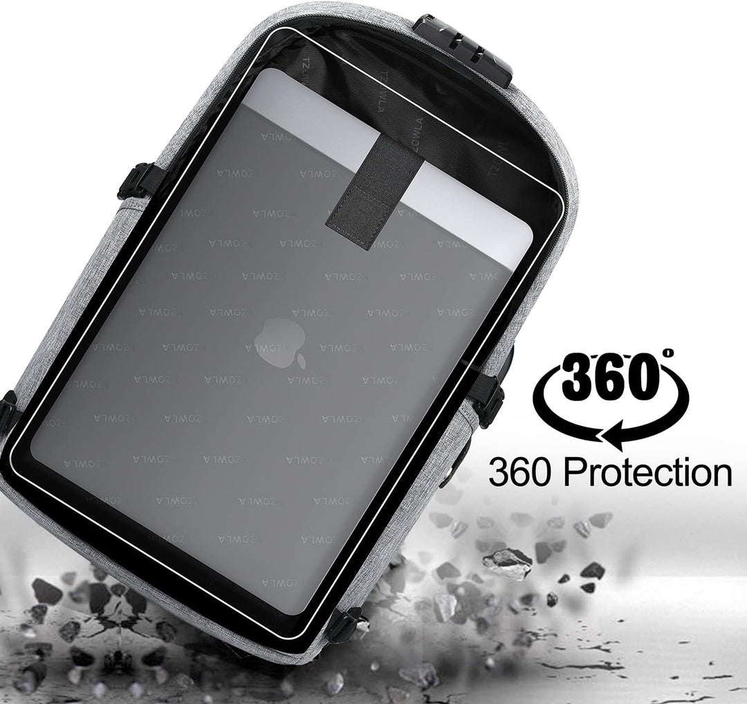 Extra nagy lopásgátló laptop és utazó hátizsák USB porttal – 30–50L