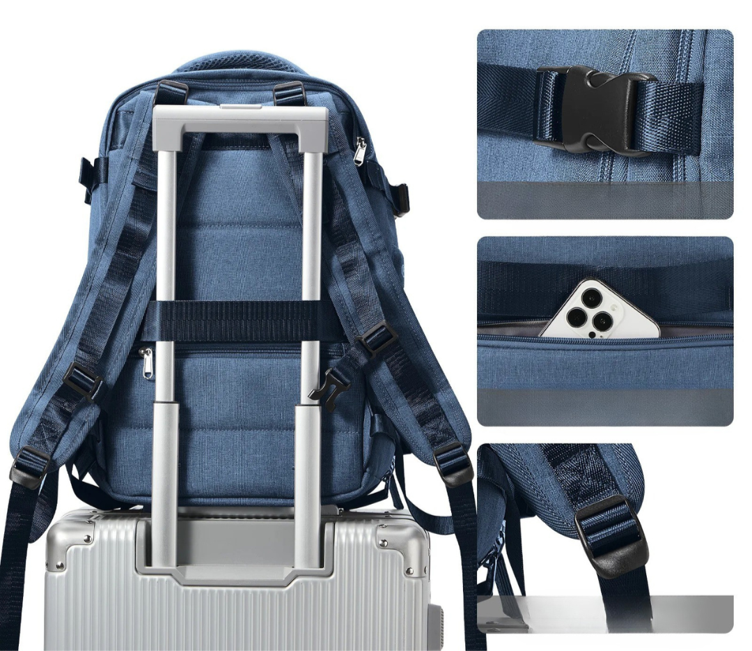 Kompakt Unisex Utazó Hátizsák