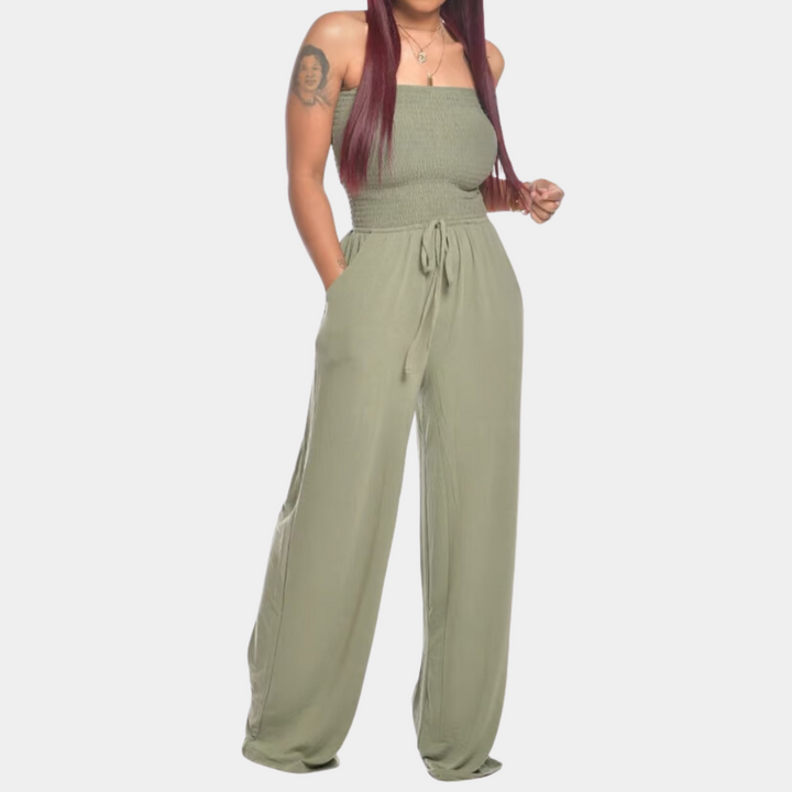 Bandeau Jumpsuit Nőknek - Livia
