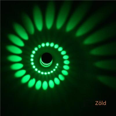 Modern LED Spirálizzó - LumoSpiral